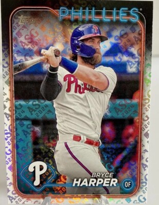 Bryce Harper 2024 Topps All-Star Game Stamped Foil Exclusive ASG SP Ships 9/5