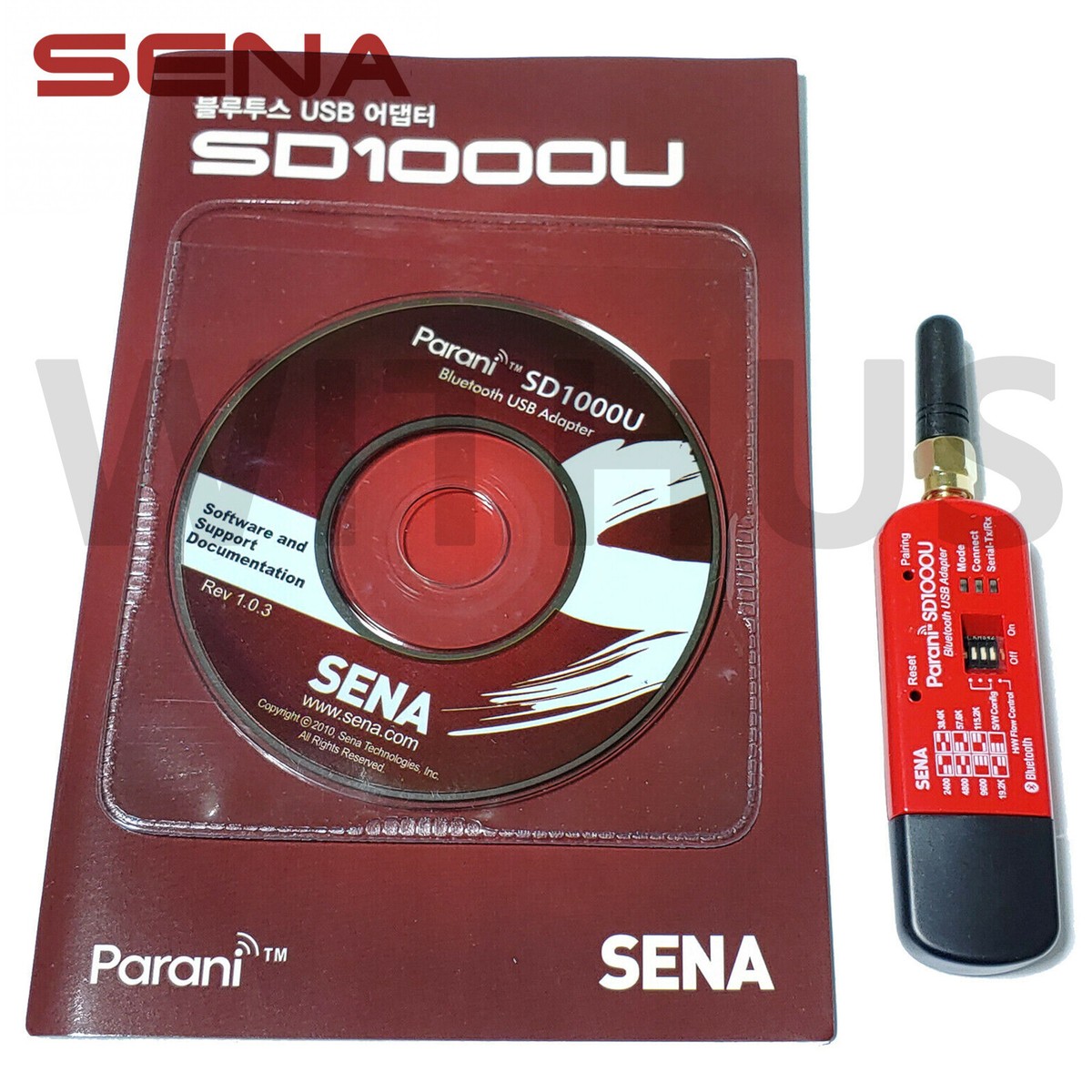 Parani SD1000U Bluetooth USB Adapter：2個 SENA PARANI-SD1000U | Free Shipping