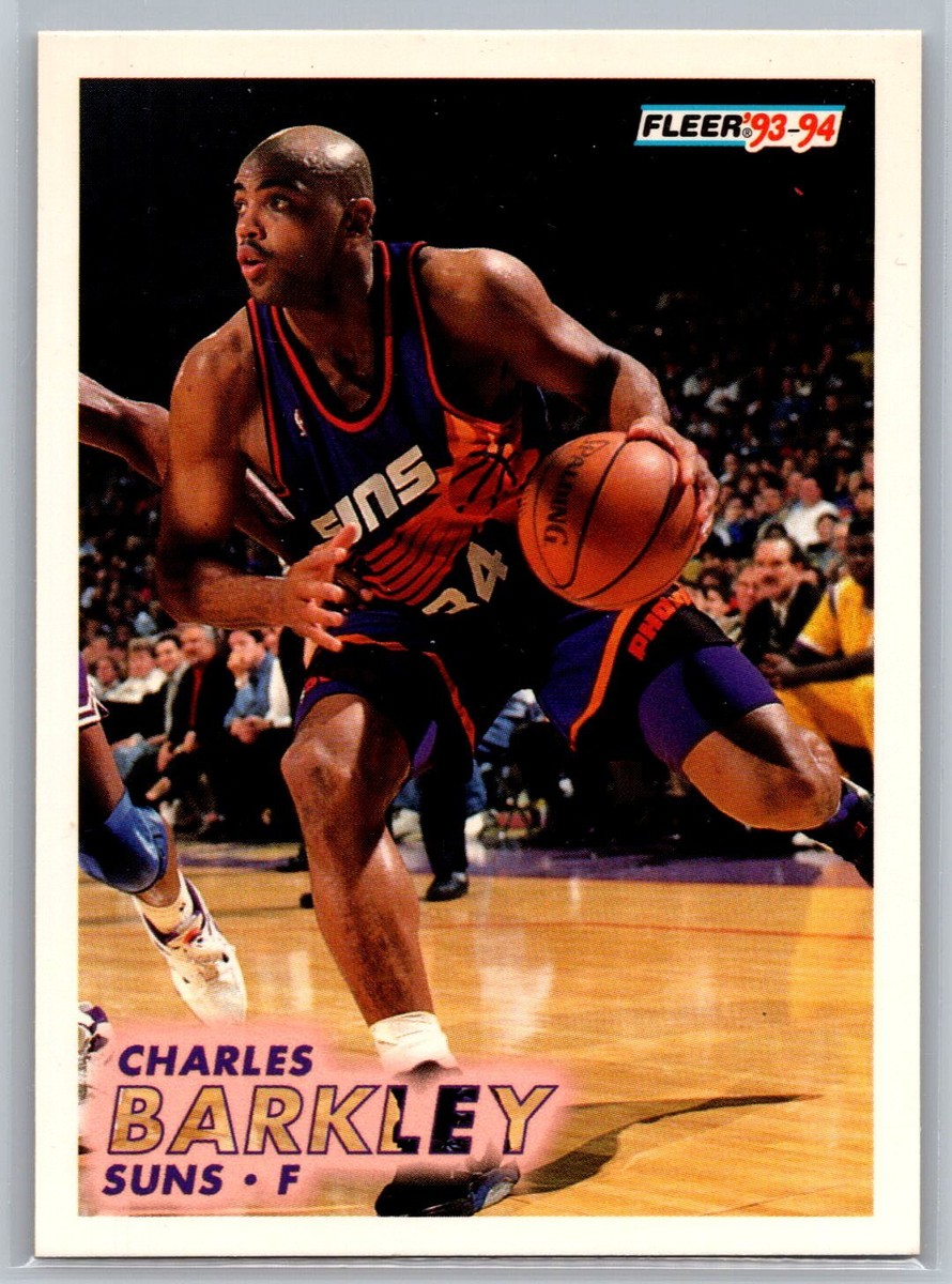 Charles Barkley 1993-94 Fleer BASKETBALL #163 Phoenix Suns HOF | eBay