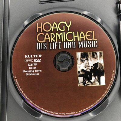 その他 Hoagy Carmichael: His Life &amp; Music [DVD] Hoagy Carmichael: His Life and Music (DVD, 2005) 32031217591