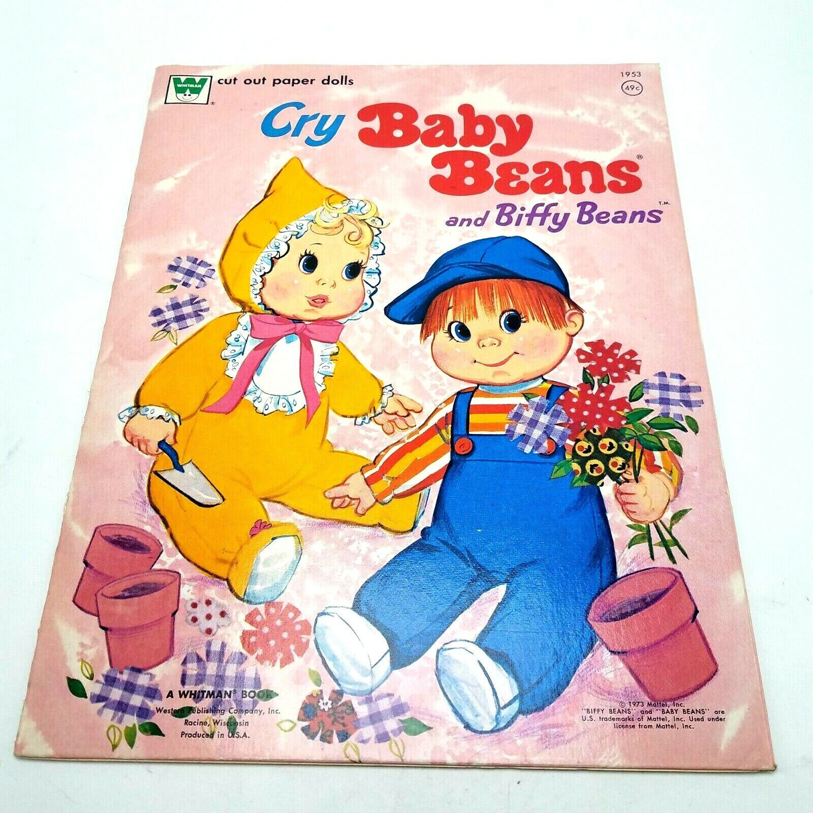 Cry Baby Beans and Biffy Paper 本物◆ 新品?正規品 1973 Outfits w Whitma Doll