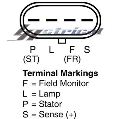 100% NEW ALTERNATOR FOR CHEVY,EXPRESS,GMC,SAVANA,HIGH 160AMP *ONE YEAR WARRANTY* - Image 4 of 4