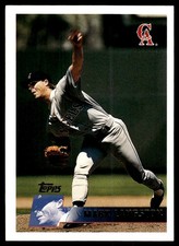 Mark Langston 1996 Topps #423 Angels MLB READ FREE SHIPPING AutographDen