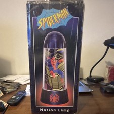 Marvel Spider-Man Motion Lamp Multicolor Novelty UL Listed Comic Book Heroes