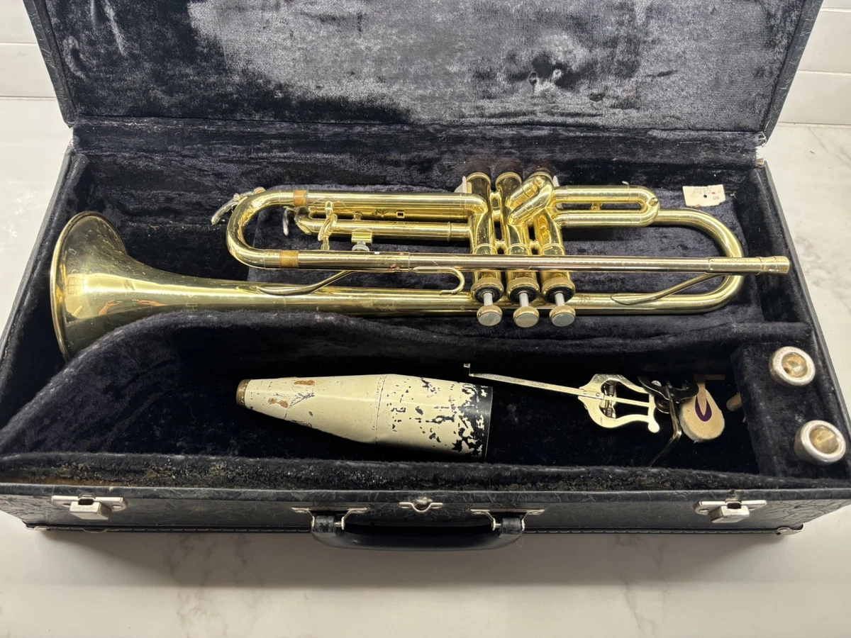 holton ビンテージトランペット HOLTON/ホルトン ダブルベルトランペット T-105H MF-HORN - 楽器の買取 管楽器・吹奏楽器