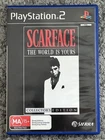 PlayStation 2 PS2 Scarface The World Is Yours Collectors Edition PAL VGC CIB