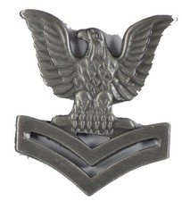 USN 2ND CLASS CROW HAT PIN
