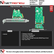 DELL PowerEdge 051CN2 Boss-S1 2-Slot M.2 SSD PCIE Adapter Card