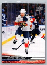 Carter Verhaeghe 81 2024-25 Upper Deck Florida Panthers Card