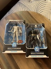 McFarlane DC Multiverse x2 RED PLATINUM BLACK MASK as BATMAN 7 Action Figures
