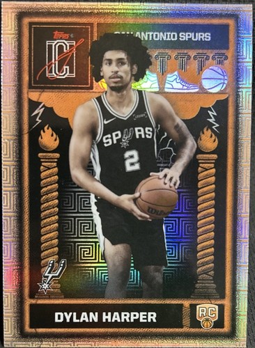 Topps Dylan Harper San Antonio Spurs RC 2024-25 Signature Class