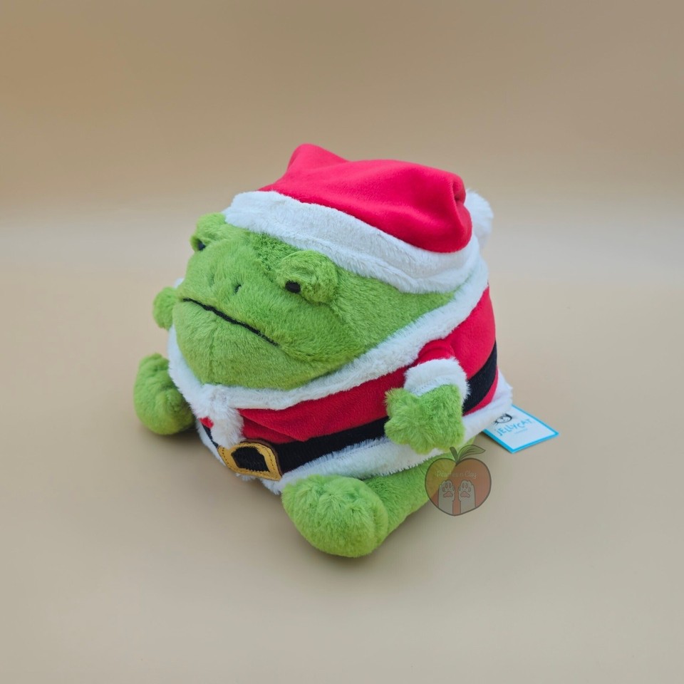 Jellycat Santa Ricky Rain Frog- AUTHENTIC - NEW WITH TAGS | eBay