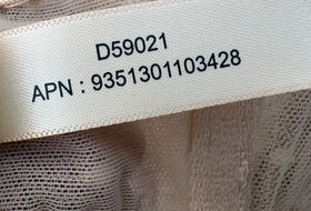 NWT Dita Von Teese Fiamma Bra 32E (70F EU) Nude Lace Underwire Luxury Lingerie