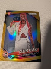 Saniya Rivers SSP#/10 TRUE GOLD ROOKIE CARD! HOT WNBA ROOKIE! BEAUTIFUL CARD!🔥