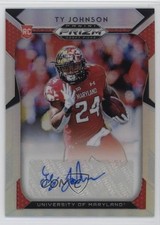 2019 Panini Prizm Draft Draft Picks Silver Prizm Auto Ty Johnson #239 Auto 1q03
