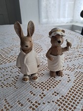 Next Bertie Bear and Rosie Rabbit couple Spa day Ornaments gift