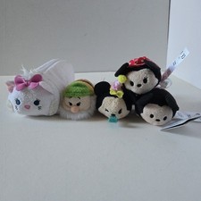 Lot Of 5 Disney Tsum Tsum - Mickey Minnie Bashful Marie