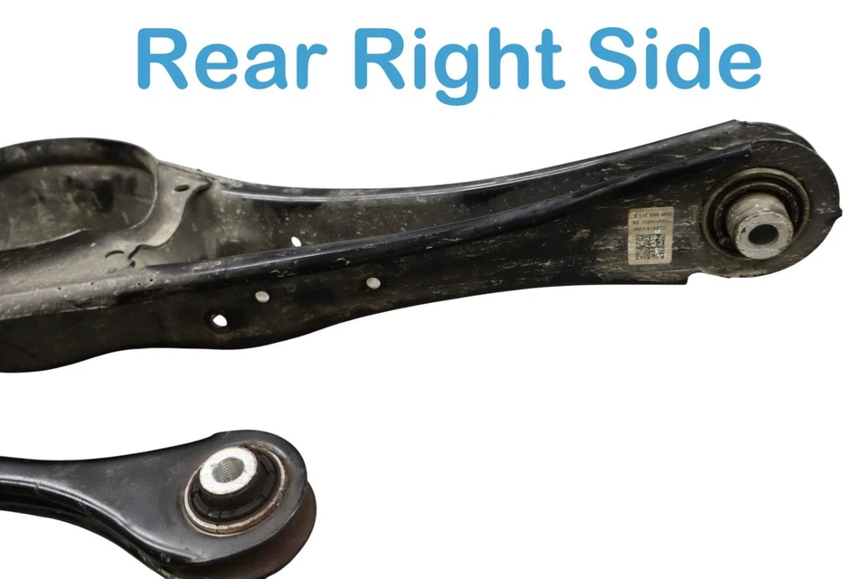 Juego de brazos de brazo de control lateral pasajero trasero derecho Volkswagen e-Golf 15-19 OEM Foto 3 de 4