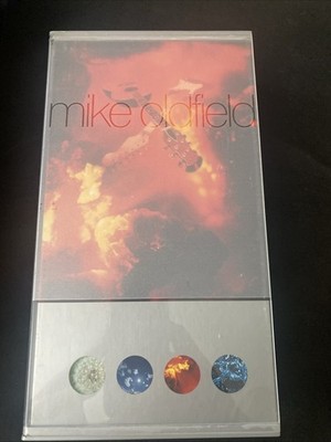 MIKE OLDFIELD ELEMENTS BOX SET 4 CD ANTHOLOGY 1993 VIRGIN REMASTERED Remaster