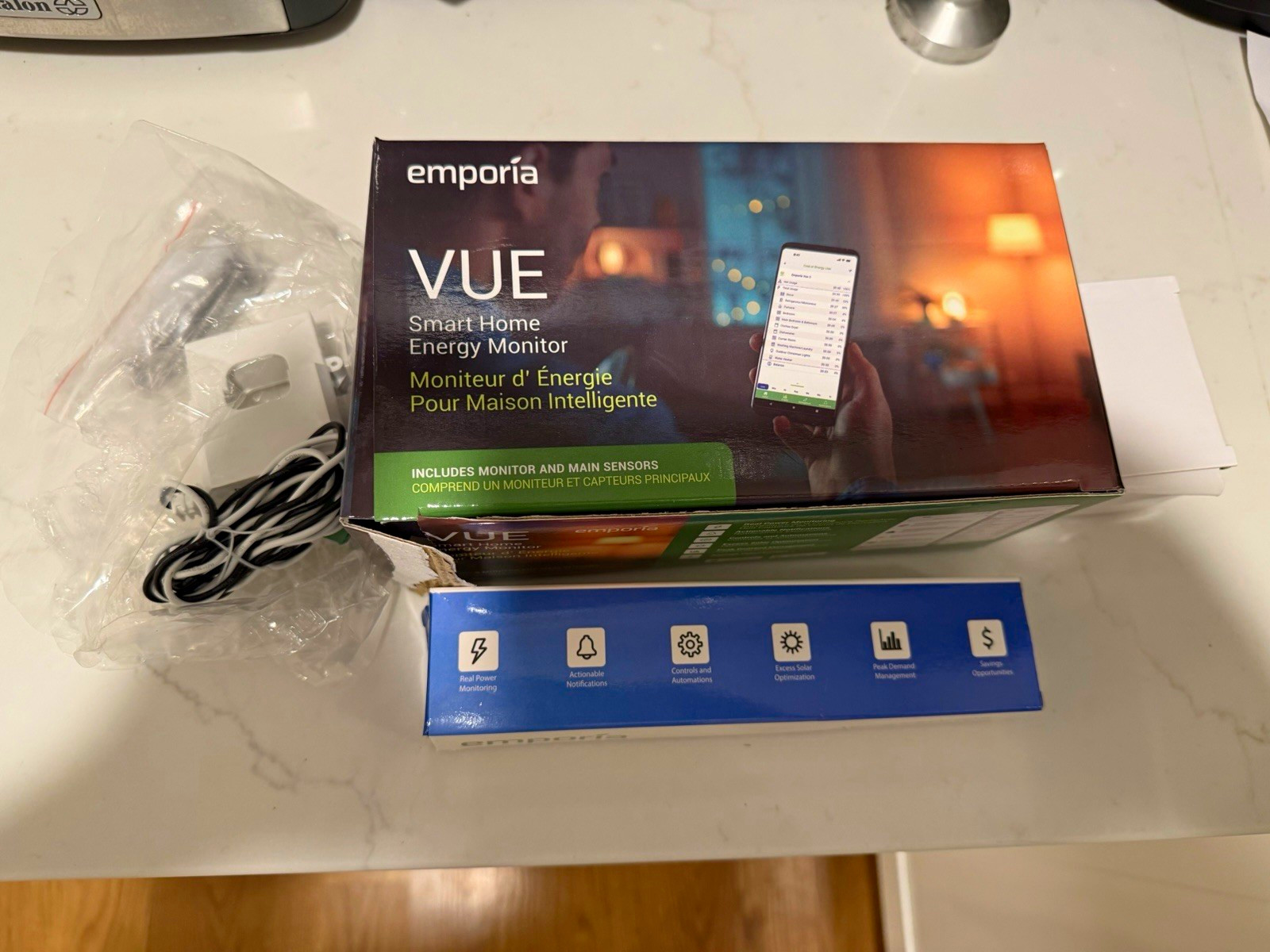 Emporia Vue 3 Smart Home Energy Monitor (came with level 2 pro EV charger)
