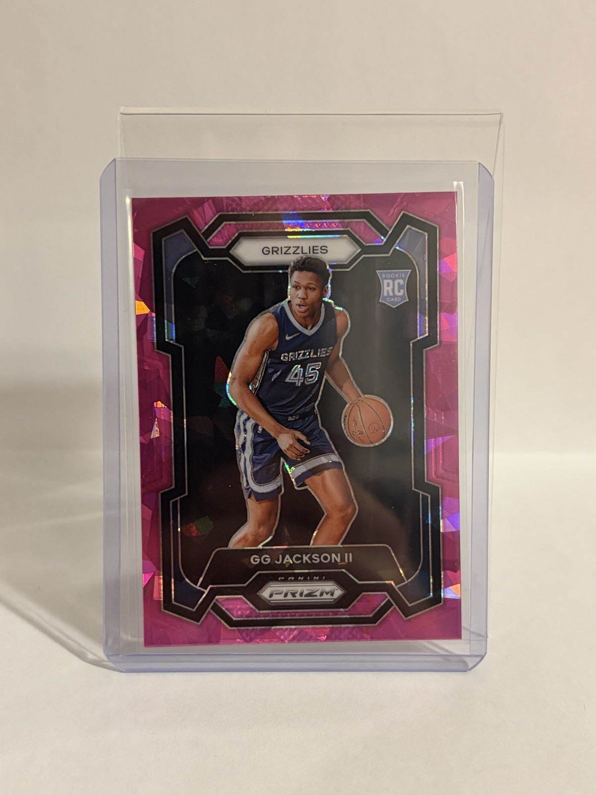 2023-24 Panini Prizm GG Jackson II #179 Pink Ice