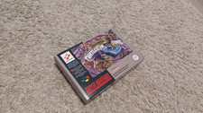 Teenage Mutant Ninja Turtles IV Turtles In Time SNES Super Nintendo PAL Cart/Box