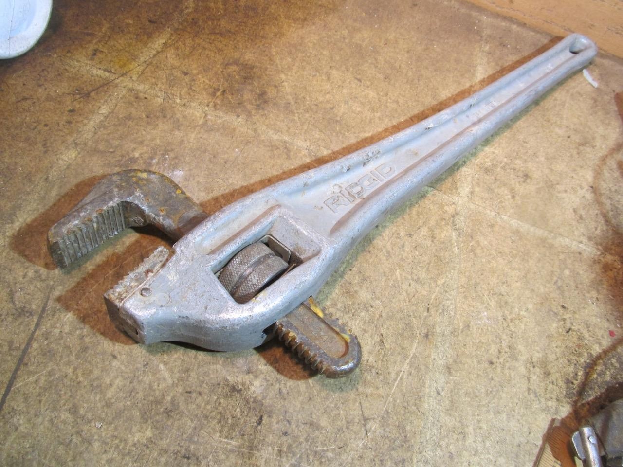 Ridgid 24" Aluminum Offset Pipe Wrench 31130