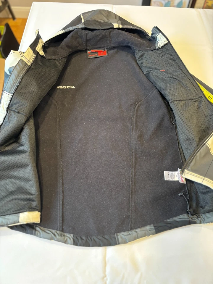 CHAQUETA SPYDER Para hombres PATSCH CON CAPUCHA SOFT SHELL 3549-11 Cuadros Esquí Snowboard - Talla S Foto 4 de 4