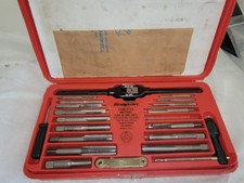 Snap-on Tdm-117a 21 Pc Metric Tap Die Complete Set Threading Kit