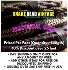 Brown 2-Wire Cloth Covered Cord 18ga Vintage Style Lamp Lights Antique Fan Rayon