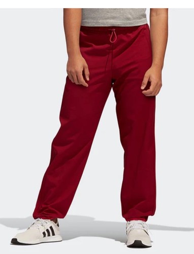 NUEVO Pantalones Medianos Adidas GD0008 Originales Invierno 'Collegiate Borgoña' Rojo - Imagen 5 de 9