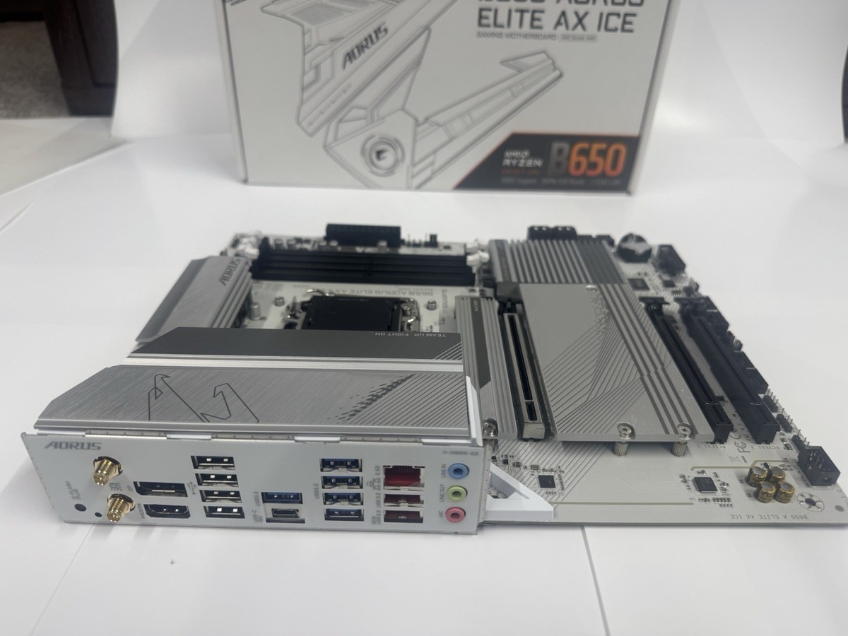 Gigabyte B650 Aorus Elite AX ICE AM5 ATX AMD DDR5 Motherboard | eBay