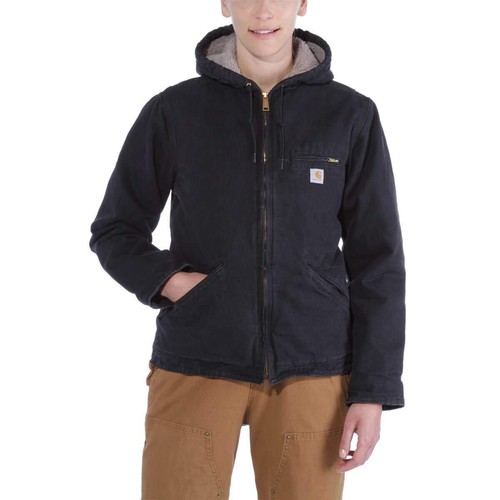 Carhartt Women's Sherpa Lined Sandstone Sierra Jacket (Regular Sizes), XX-Large