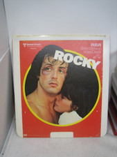 rocky ced video disc movie vtg 1976