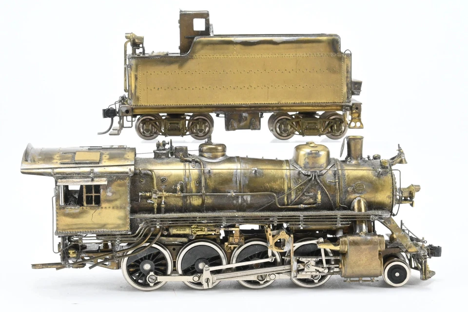 HO Latón Personalizado Joe G. Collias MP Missouri Pacific 2-8-0 COMO ESTÁ SIN MOTOR/CAJA DE CAMBIOS Foto 3 de 4