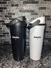 Owala Fairways for Days Golf Ball Water Bottle Bundle 30oz BOTH Black  White