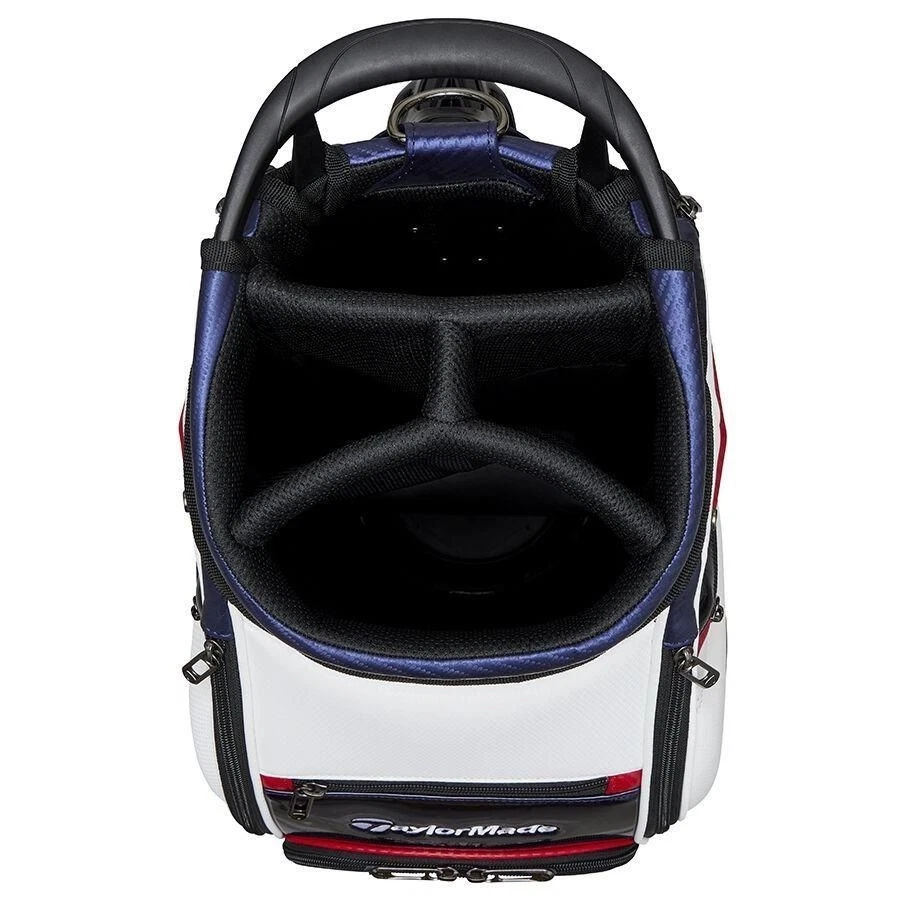 TAYLOR MADE Sac de Golf Caddy Homme 9,5x47 Pouces 4kg Couleur Blanc Marine Ro... - Photo 3/3