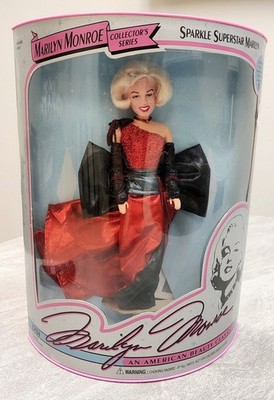 Vintage DSI 1993 Marilyn Monroe Doll Sparkle Superstar Collector Series (#07405)