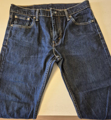 Levi Strauss & Co. Levi's 502 Herren Jeans Blau W30 L30 Tapered Denim Baumwolle