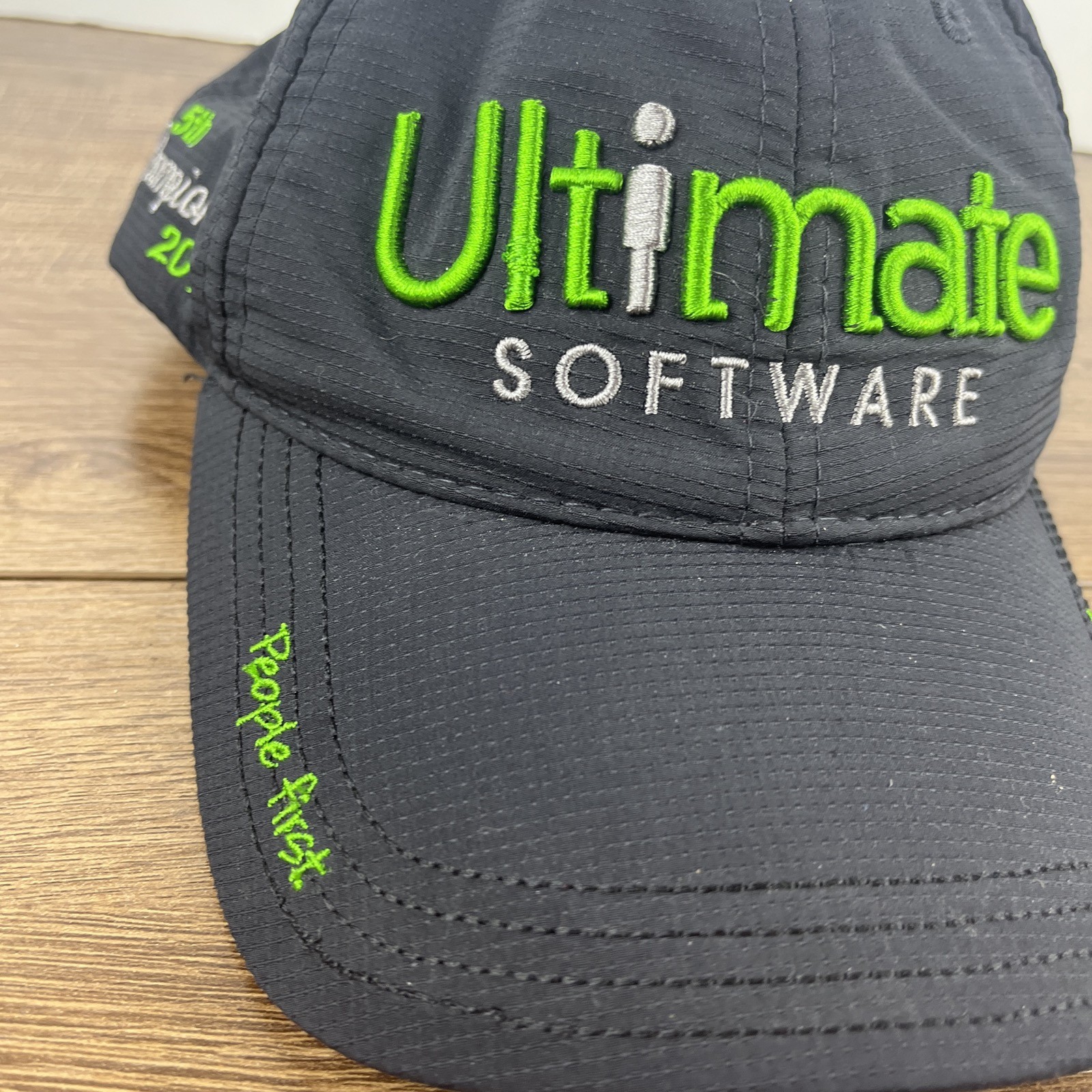 Ultimate Software Hat Black Hat Adjustable Adult … - image 6