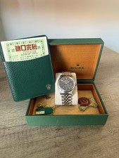 Rolex 16014 Datejust 36mm Blue Dial 