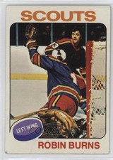 1975-76 Topps Robin Burns #104 Rookie RC 0l4h