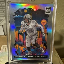 2024 Donruss Optic Downtown Maxx Crosby SSP Case Hit 😎 Raiders Las Vegas