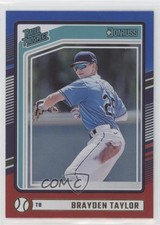 2024 Panini Donruss Rated Prospects Red & Blue Brayden Taylor #171 1gj7