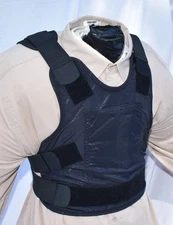 Small Second Chance Concealable Body Armor Carrier BulletProof Vest with Inserts