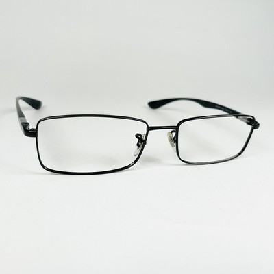 RAY-BAN Brille SCHWARZ RECHTECKIG Brillengestell MOD: RB6286 2509