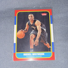 Fleer Russell Westbrook rookie card 2008-2009 Basketball card. rookie card picture