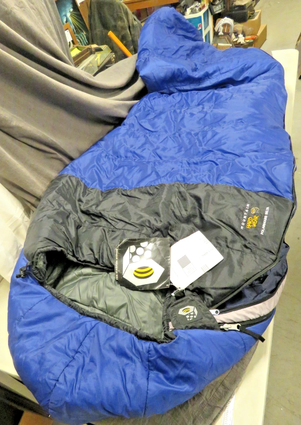 MOUNTAIN HARD WEAR 2nd Dimension Polar Guard Delta Sleeping Bag 85"x27" NO SACK