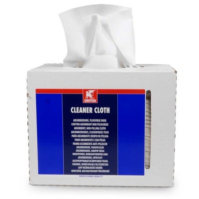 Griffon Cleaner Cloth, 100 Tücher Saugstarkes, fusselfreies Reinigungstuch 23x41