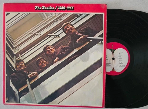 The Beatles ‎– 1962-1966 VINYL 2LP UK 1973 (VINYL G+ & COVER VG)